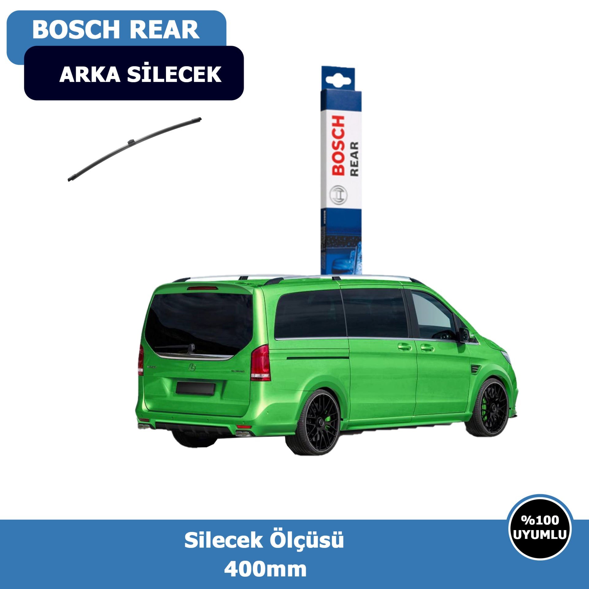 Mercedes Vito W447 Arka Silecek Süpürgesi (2014-2021)Bosch Rear