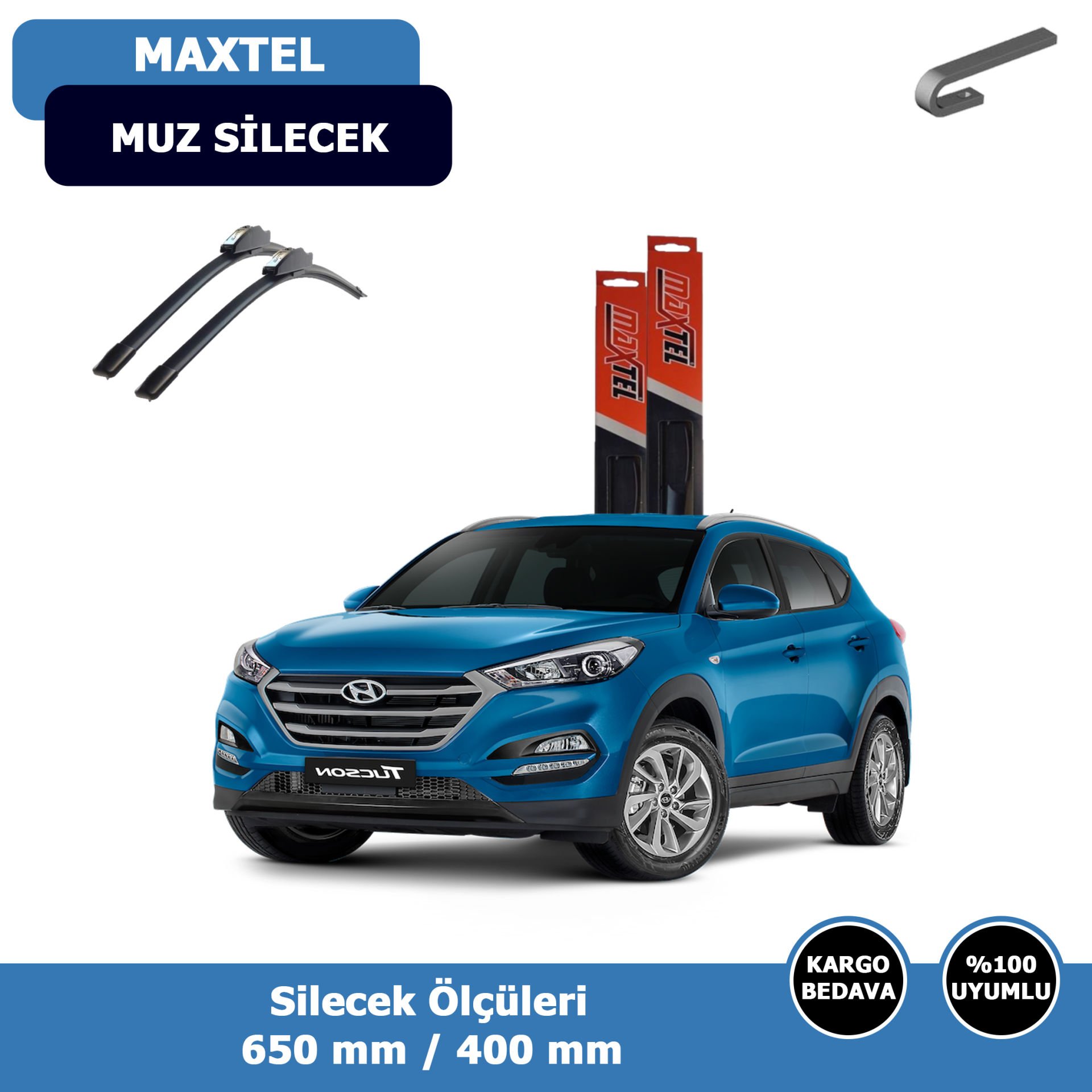 Hyundai Tucson Ön Silecek Süpürgesi  (2015-2020)Maxtel
