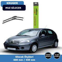 Cıtroen C3(FC)  Ön Silecek Süpürgesi (2002-2009)Kruger
