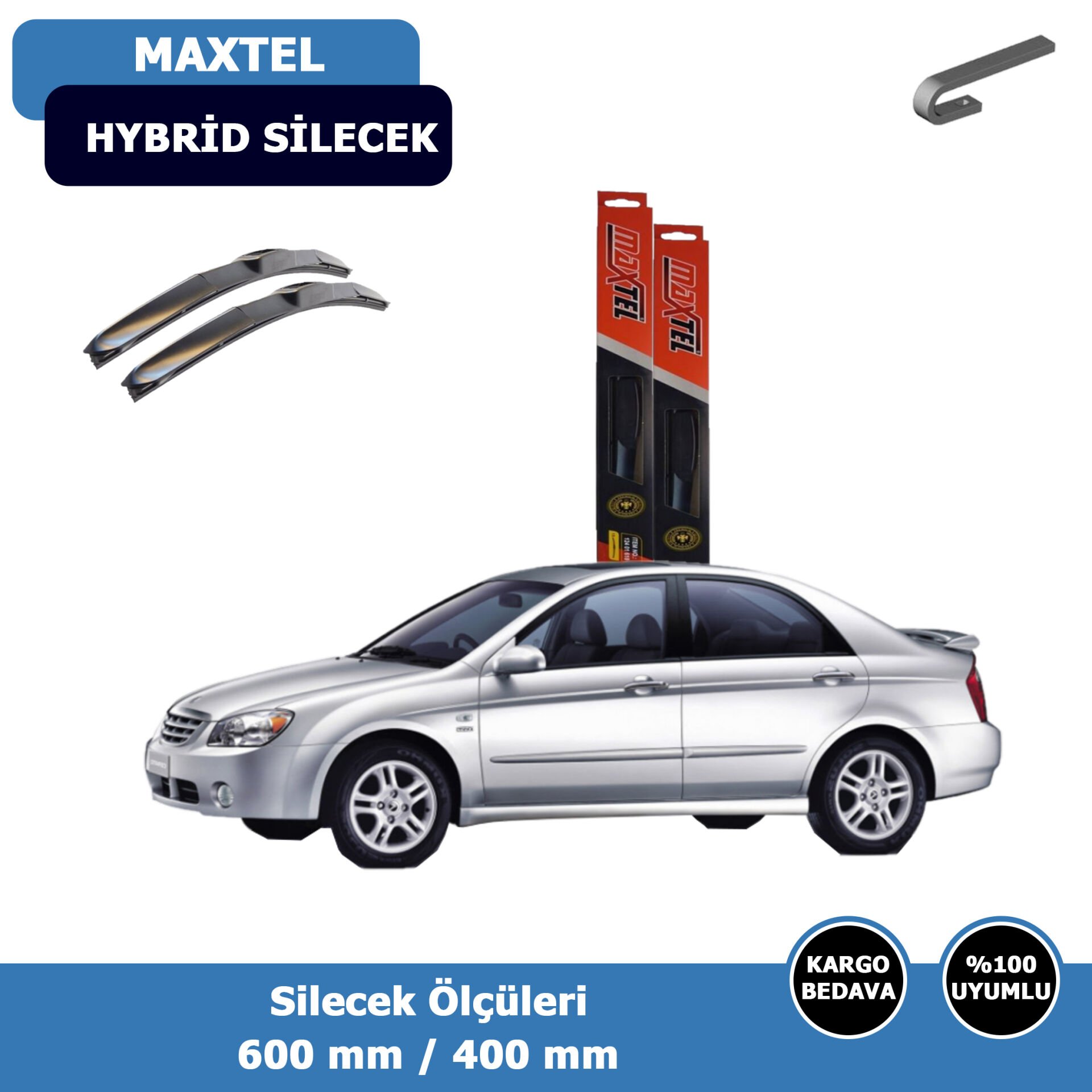 Kia Cerato Ön Silecek Süpürgesi Hybrid (2004-2009)Maxtel