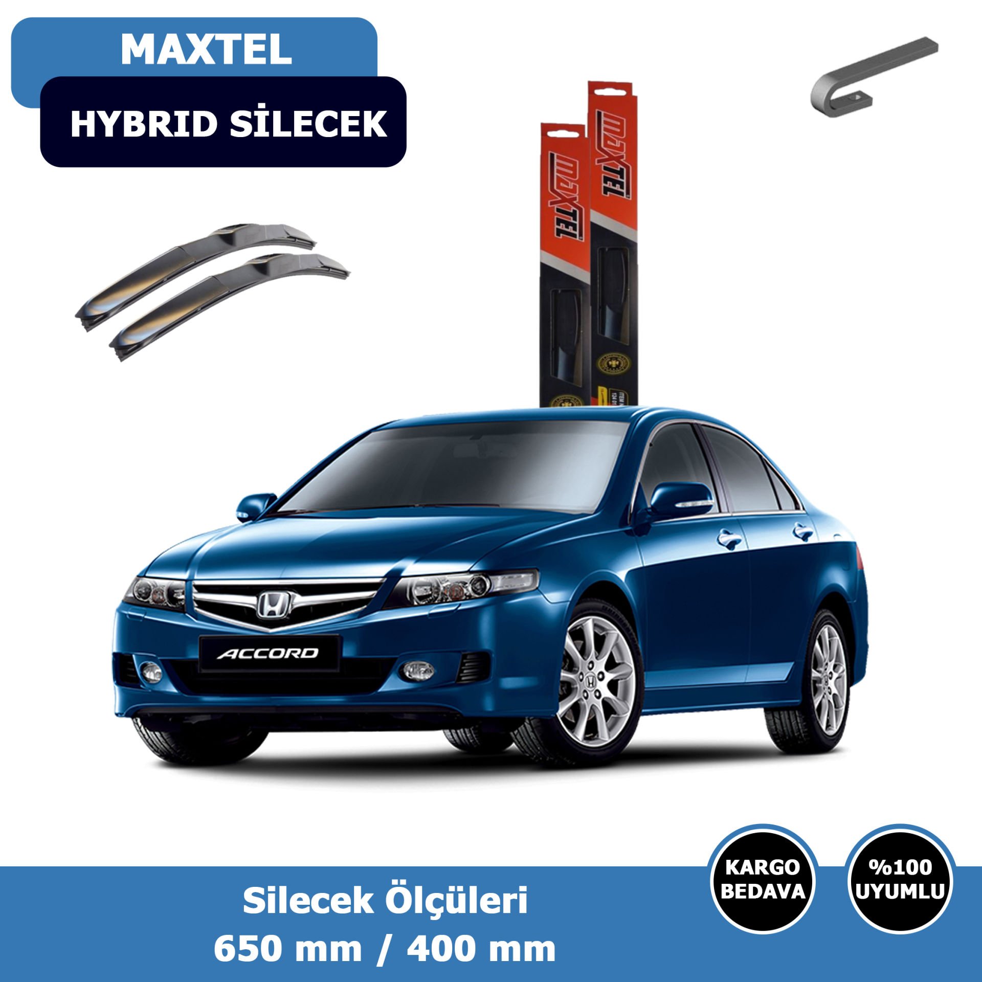 Honda Accord Ön Silecek Süpürgesi Hybrid (2003-2008)Maxtel