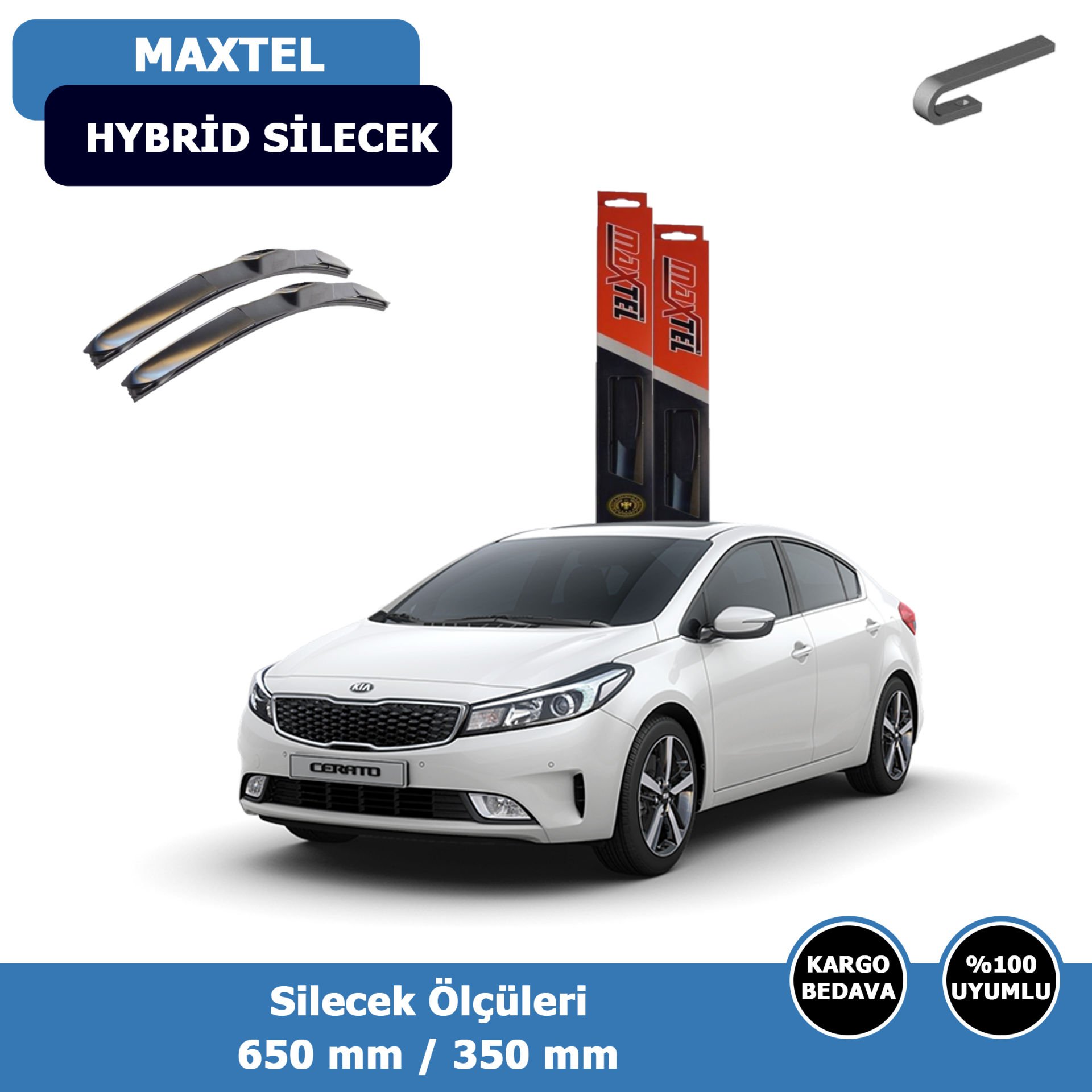 Kia Cerato Ön Silecek Süpürgesi Hybrid (2016-2020)Maxtel