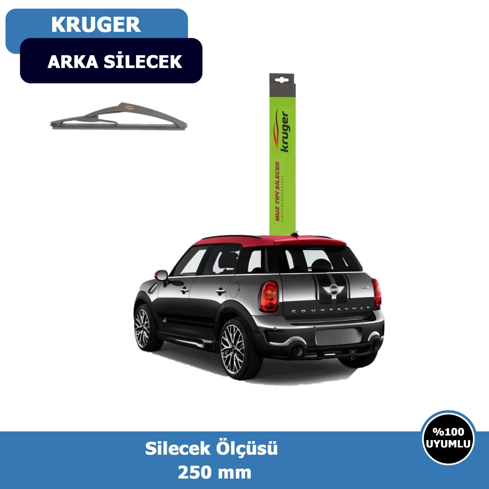 Mini Cooper Countryman R60 Arka Silecek Süpürgesi (2011-2016)Kruger