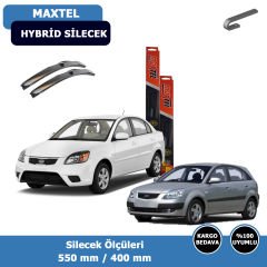 Kia Rio Ön Silecek Süpürgesi Hybrid (2005-2011)Maxtel