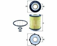 Mercedes B200 W246-W242 1.6 Benzinli Yağ Filtresi 2011-2020 (90KW-122HP)Mahle
