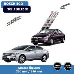 Honda Cıvıc Sedan Ön Silecek Süpürgesi (2006-2016)Bosch