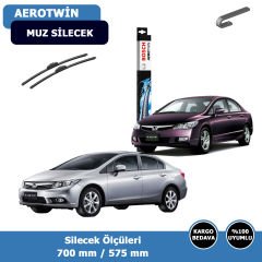 Honda Cıvıc Sedan Ön Silecek Süpürgesi (2006-2016)Bosch