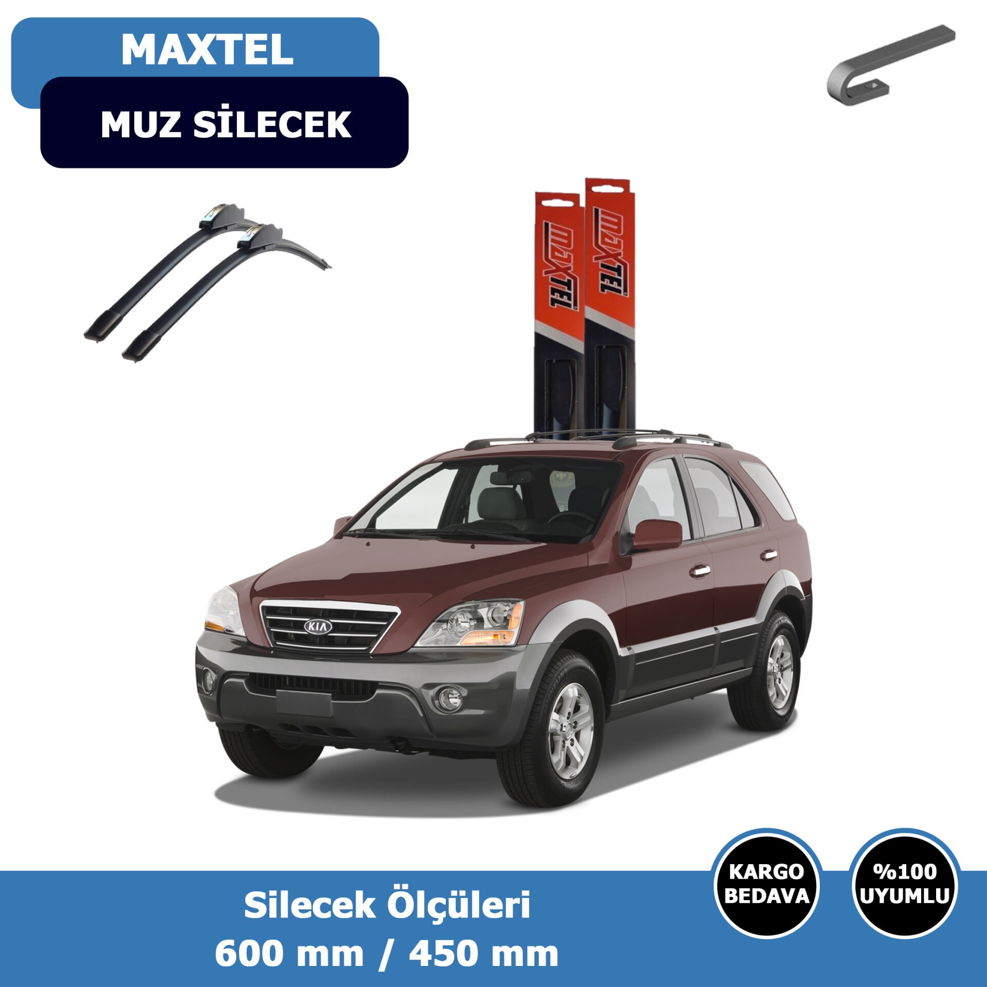 Kia Sorento Ön Silecek Süpürgesi (2002-2009)Maxtel