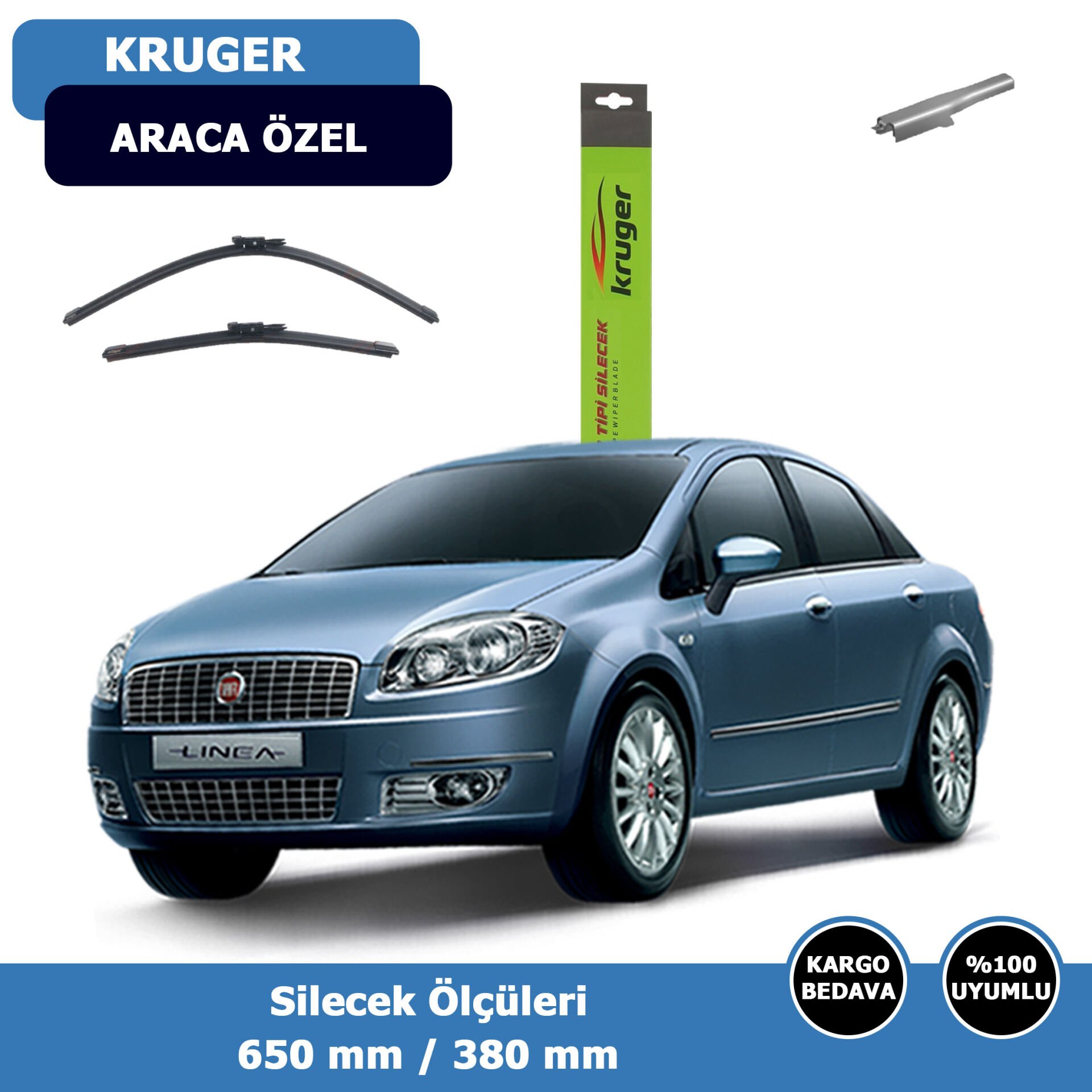 Fiat Linea Ön Silecek Süpürgesi (2007-2016)Kruger