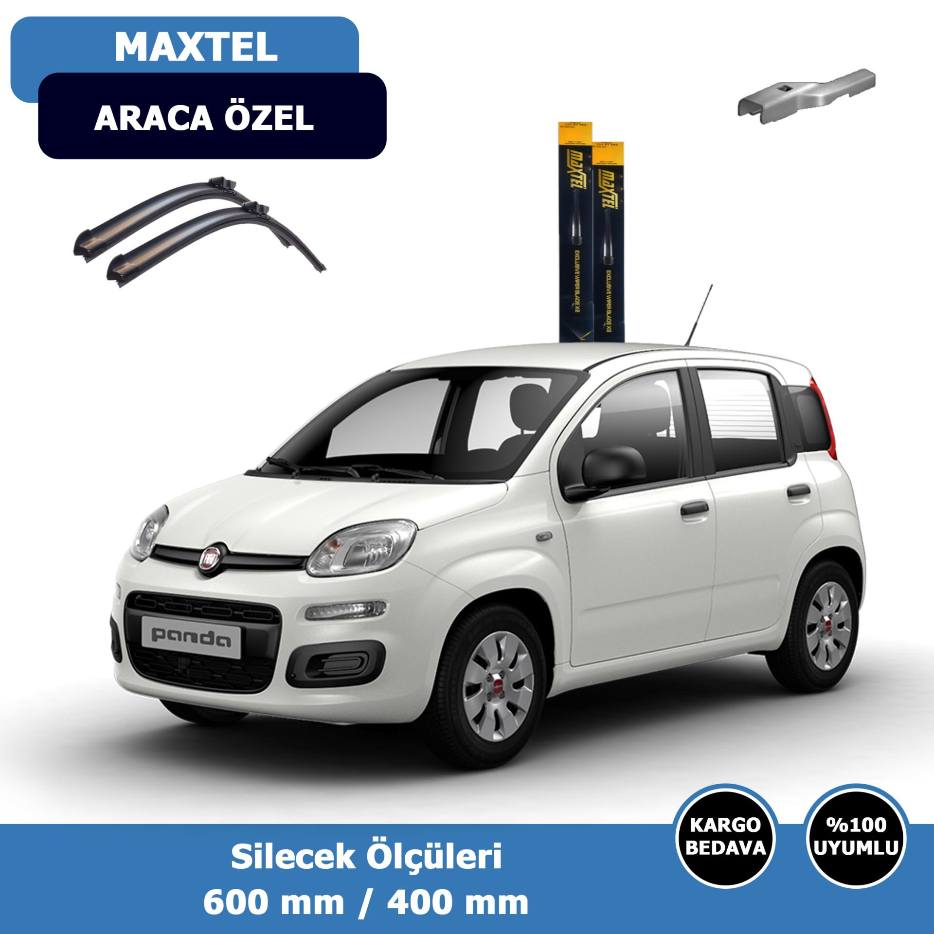 Fiat Panda Ön Silecek Süpürgesi (2012-2015)Maxtel