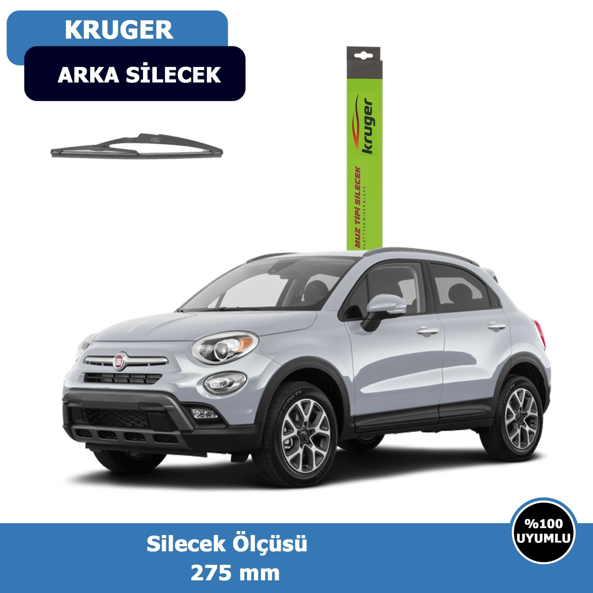 Fiat 500X Arka Silecek Süpürgesi (2015-2020)Kruger