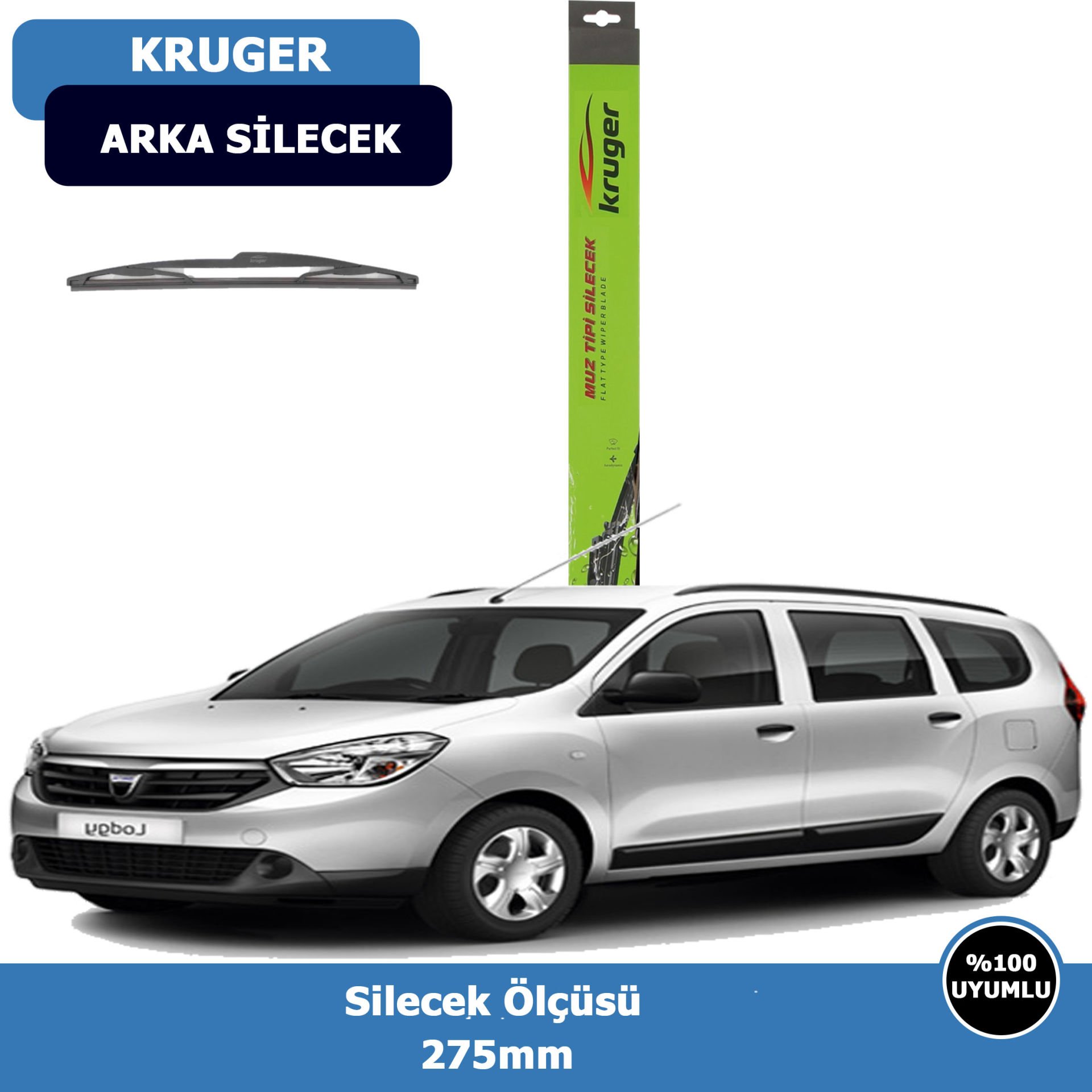 Dacia Lodgy Arka Silecek Süpürgesi (2012-2015)Kruger