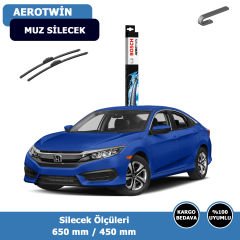 Honda Cıvıc FC5 Ön Silecek Süpürgesi (2017-2021)Bosch