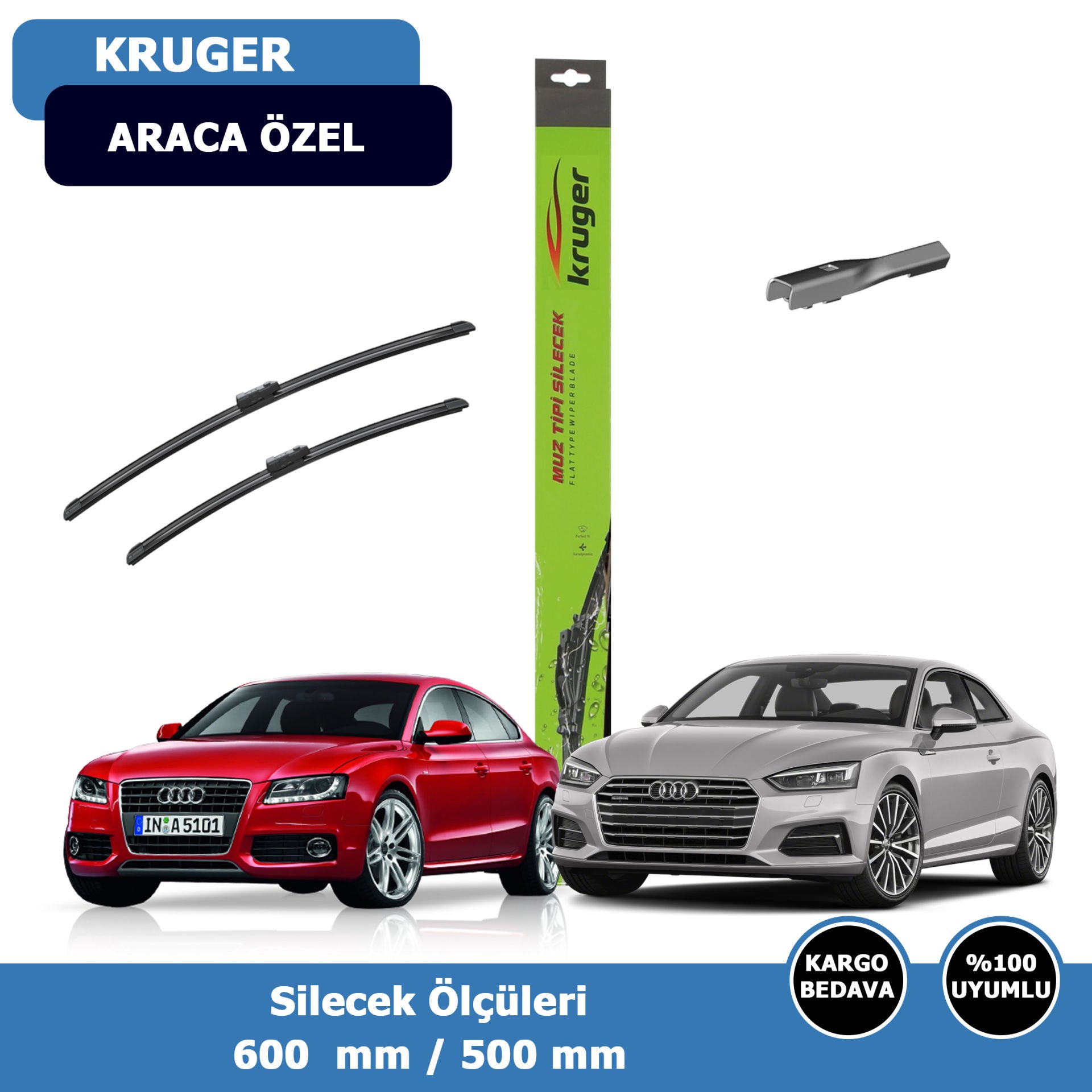 Audi A5 Ön Silecek Süpürgesi (2009-2020)Kruger