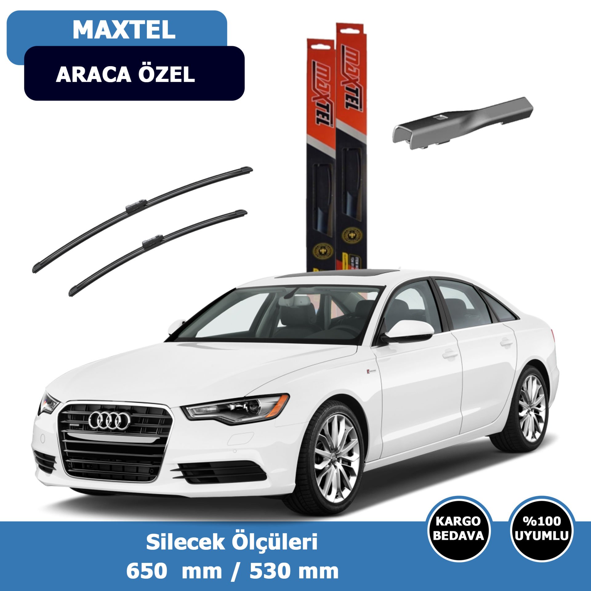 Audi A6 Ön Silecek Süpürgesi (2011-2019)Maxtel