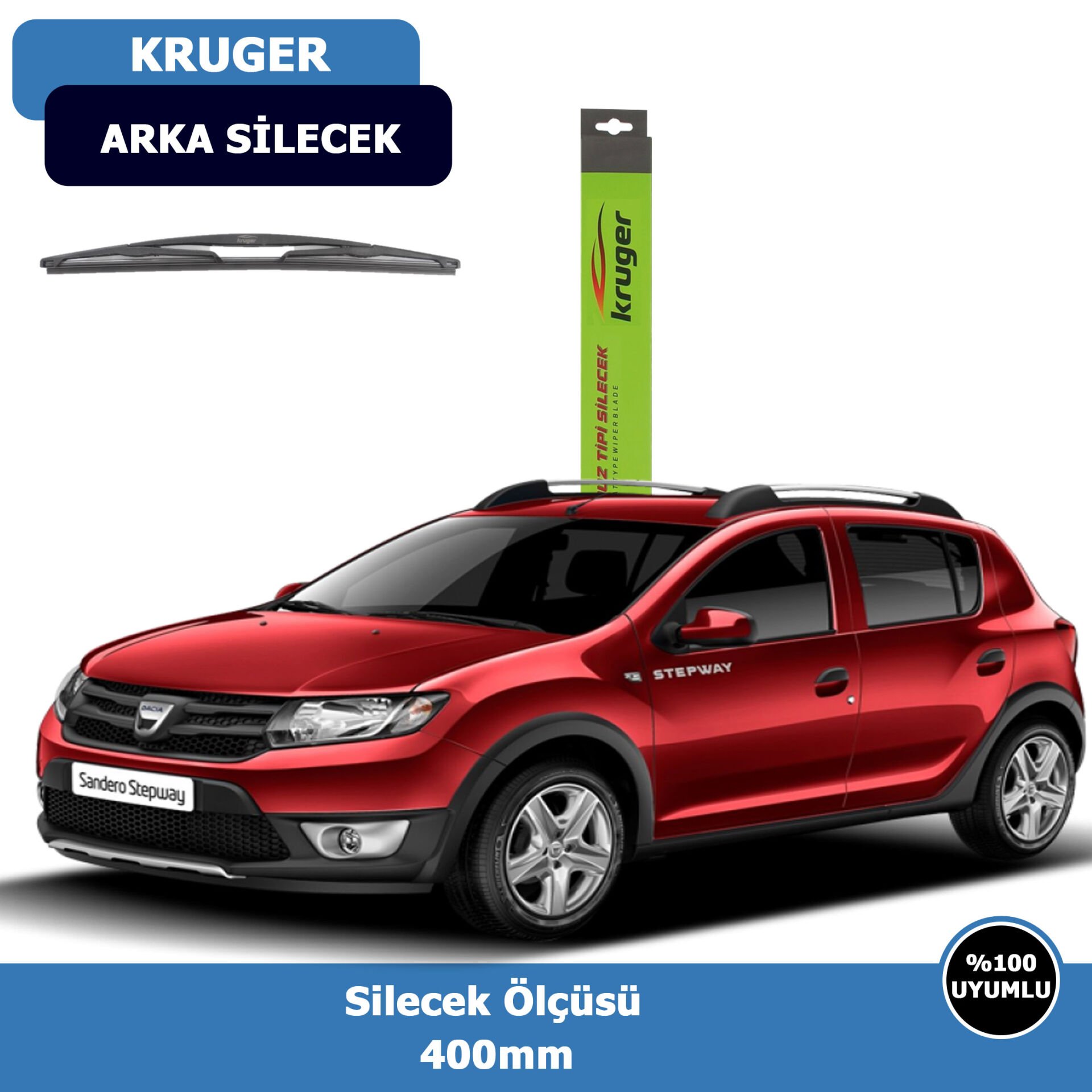 Dacia Sandero Arka Silecek Süpürgesi (2008-2014)Kruger