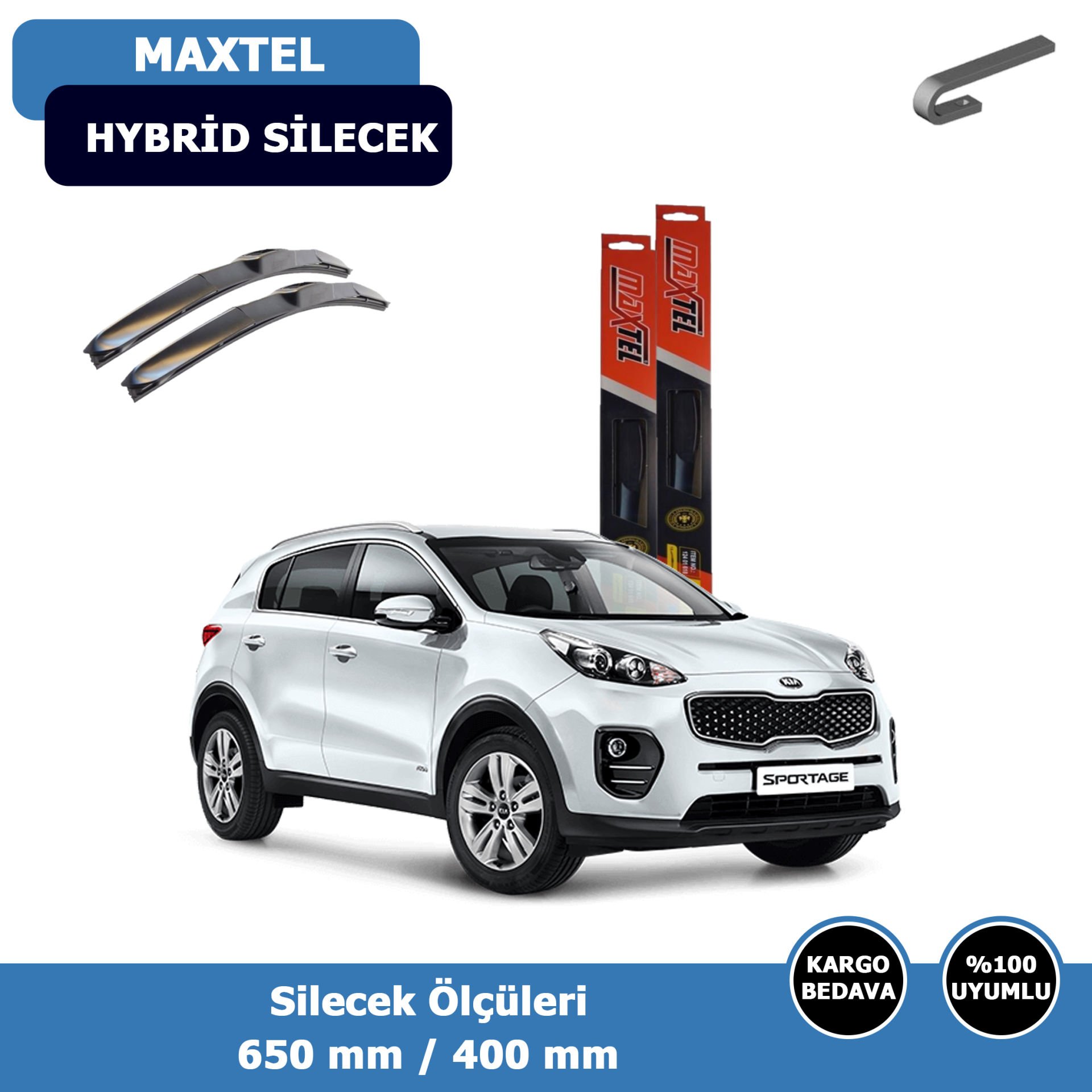 Kia Sportage Ön Silecek Süpürgesi Hybrid (2016-2021)Maxtel