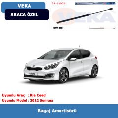 Kia Ceed Bagaj Amortisörü 2012 Sonrası Veka
