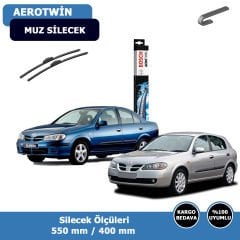 Nissan Almera Ön Silecek Süpürgesi (2000-2006)Bosch Aerotwin
