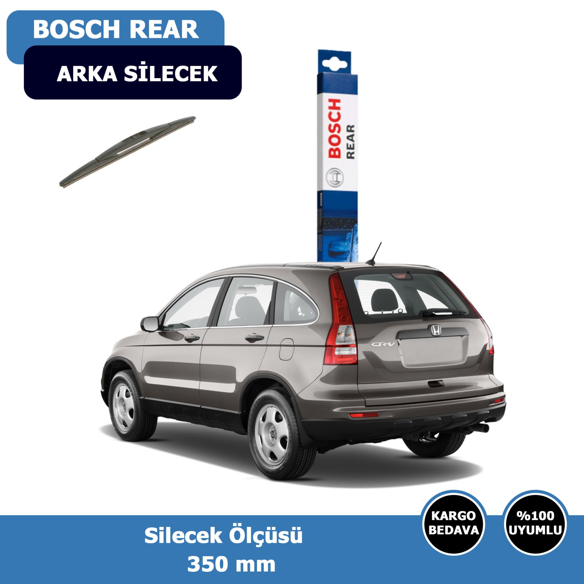 Honda CR-V Arka Silecek Süpürgesi (2007-2012)Bosch
