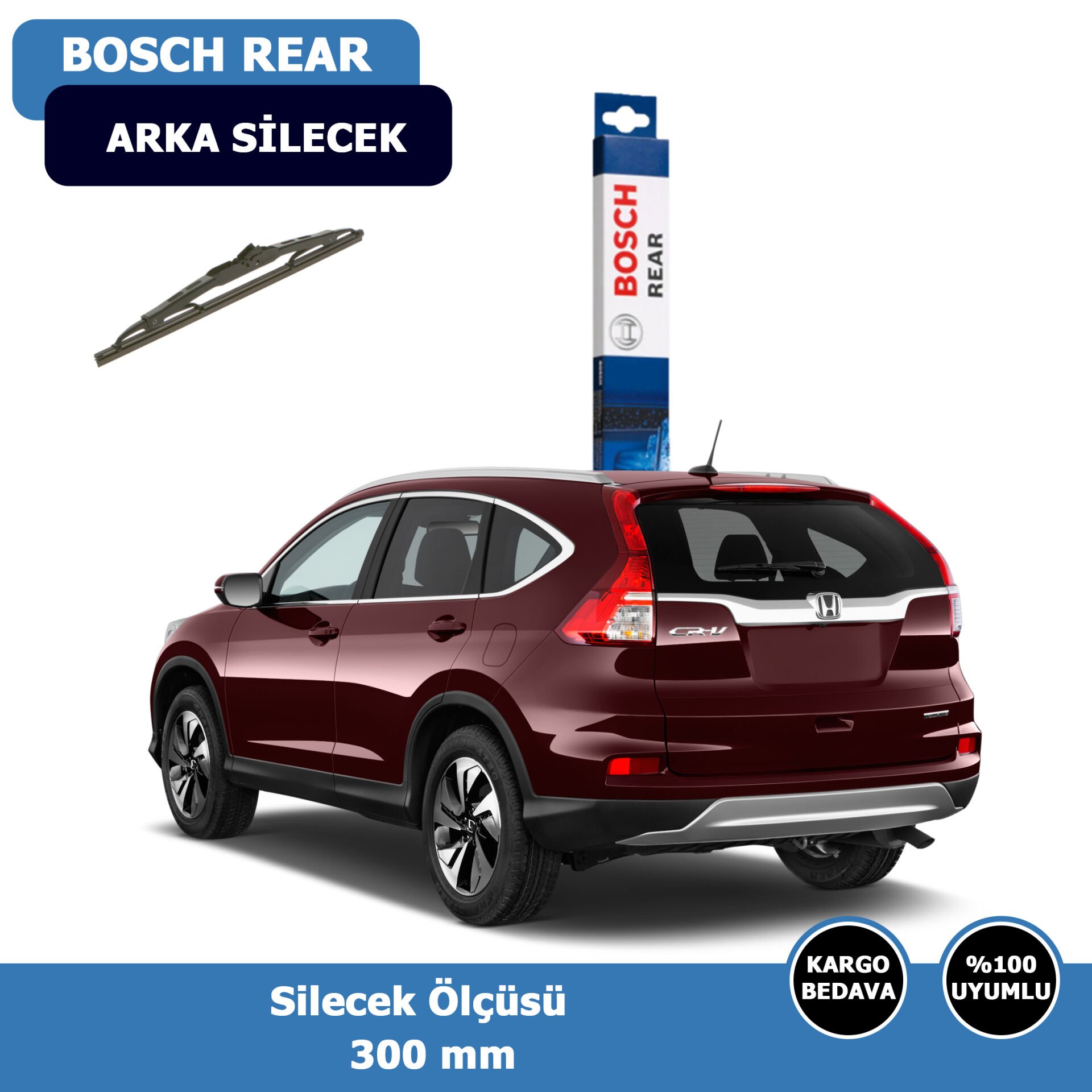 Honda CR-V Arka Silecek Süpürgesi (2013-2020)Bosch