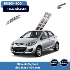 Mazda 2 Ön Silecek Süpürgesi (2008-2012)Bosch Eco