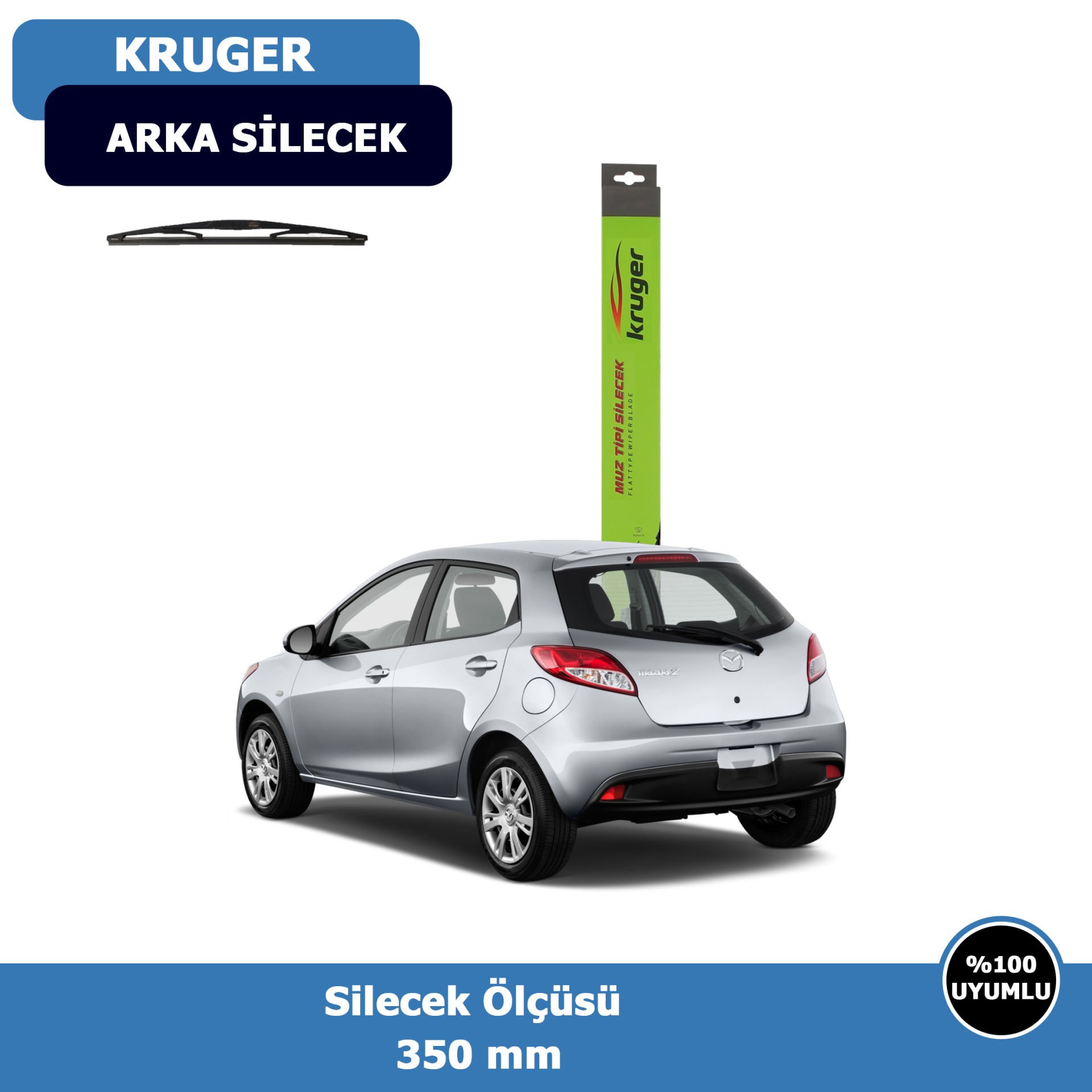 Mazda 2 Arka Silecek Süpürgesi (2008-2012)Kruger