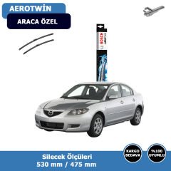 Mazda 3 Sedan Ön Silecek Süpürgesi (2004-2008)Bosch