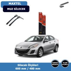 Mazda 3 Sedan Ön Silecek Süpürgesi (2009-2013)Maxtel