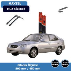 Hyundai Accent Admira Ön Silecek Süpürgesi (2000-2005)Maxtel