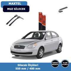 Hyundai Accent Era Ön Silecek Süpürgesi (2006-2012)Maxtel