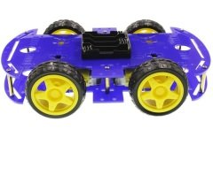 Arduino Mavi 4WD Wifi Engelden Kaçan ve Çizgi Takip Eden Robot Araç Seti