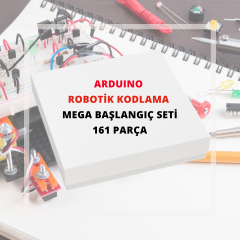 ﻿ Arduino 161 Parça Robotik Kodlama Mega Başlangıç Seti