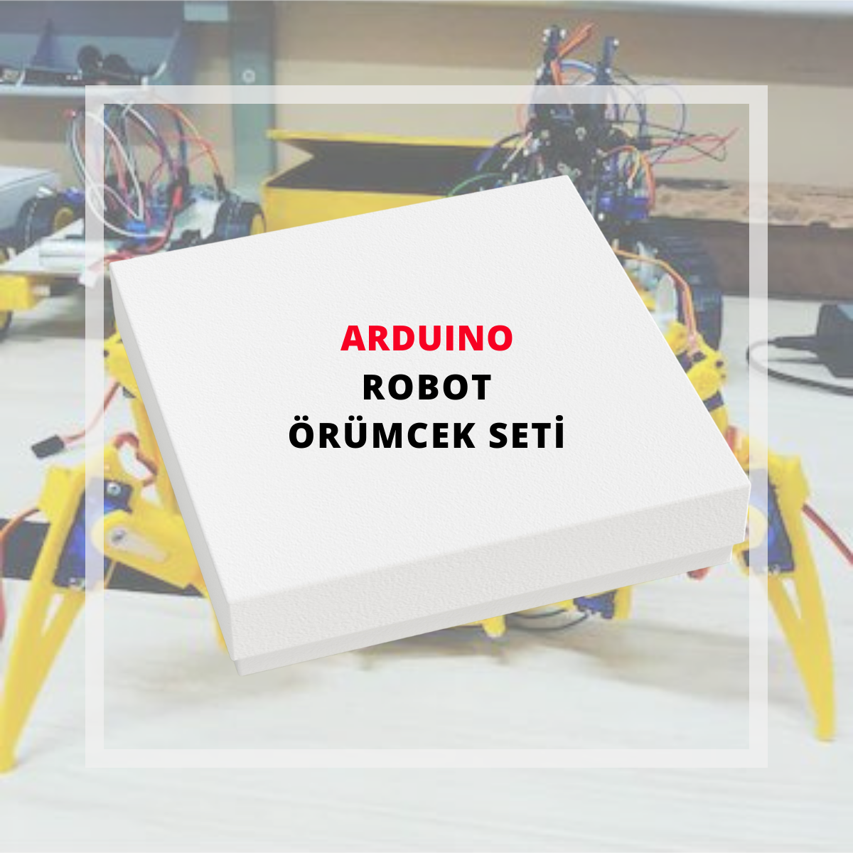 Arduino ﻿Örümcek Robot Seti