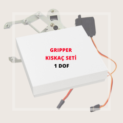 ﻿Robotik Kıskaç (Gripper) 1 Dof - 3D Print