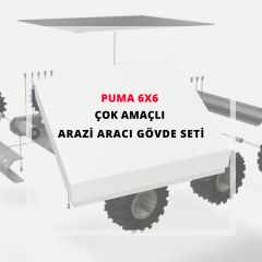 Puma 6X6 Çok amaçlı Arazi Aracı gövdesi