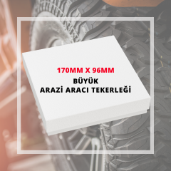 ﻿Büyük Arazi Aracı Tekerleği (170mm X 96mm)