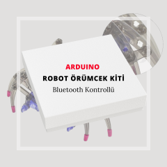 Arduino Bluetooth Kontrollü Örümcek Seti