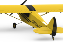 Crayclecub 800MM Fpv Eğitim Uçağı Pnf Seti -1500mAh 3S Lipo Pil ve 6 Kanal Kumandasıyla Birlikte (Şarj Aleti-Pil  Ölçme Modülü HEDİYE)