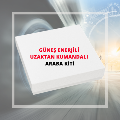 Emes Robotik Güneş Enerjili Uzaktan Kumandalı Araba Kiti