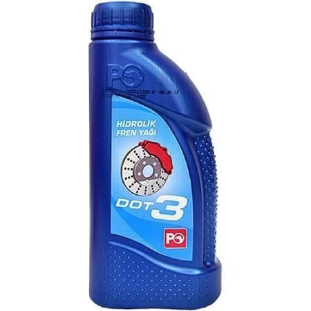 Petrol Ofisi Dot 3  Hidrolik Fren  Yağı 500 Ml