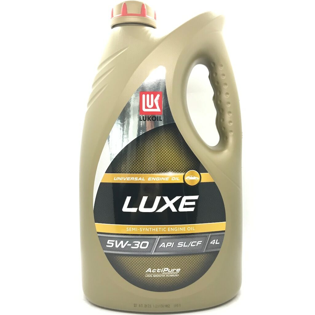 Lukoil Luxe Akti Pure 5W-30 Semi-Sentetik Motor Yağı 4 L