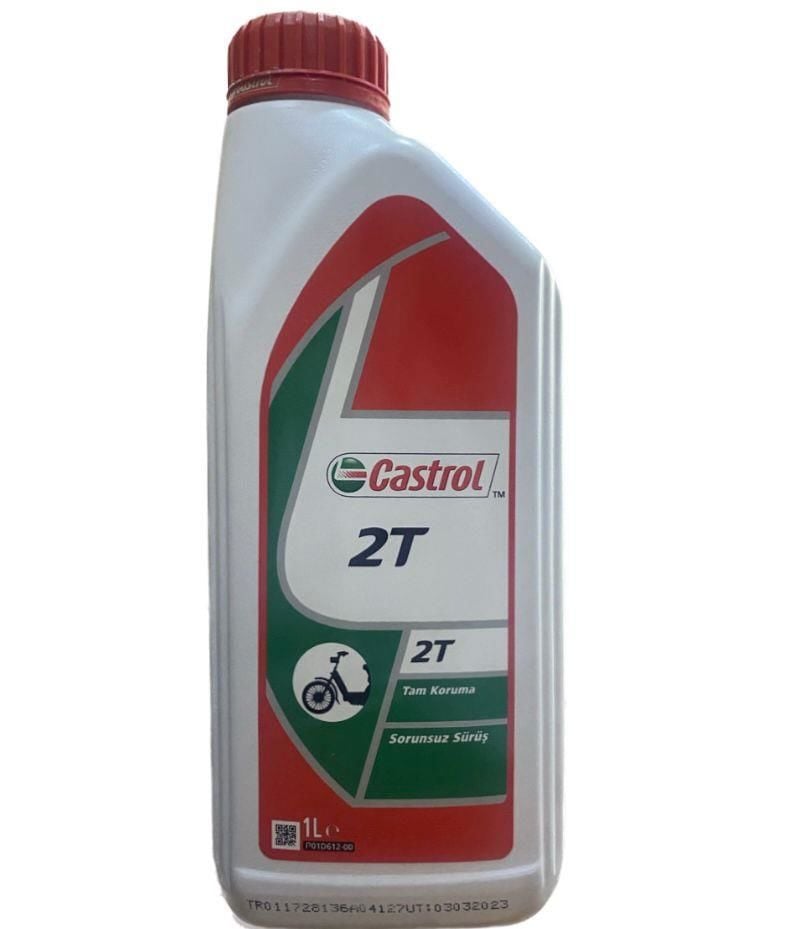 Castrol 2t 1 L 2 Zamanlı Mineral Bazlı Motosiklet Yağı 12 Adet