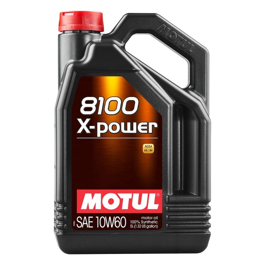 Motul 8100 X-Power 10W-60 Tam Sentetik Motor  Yağı  4 L