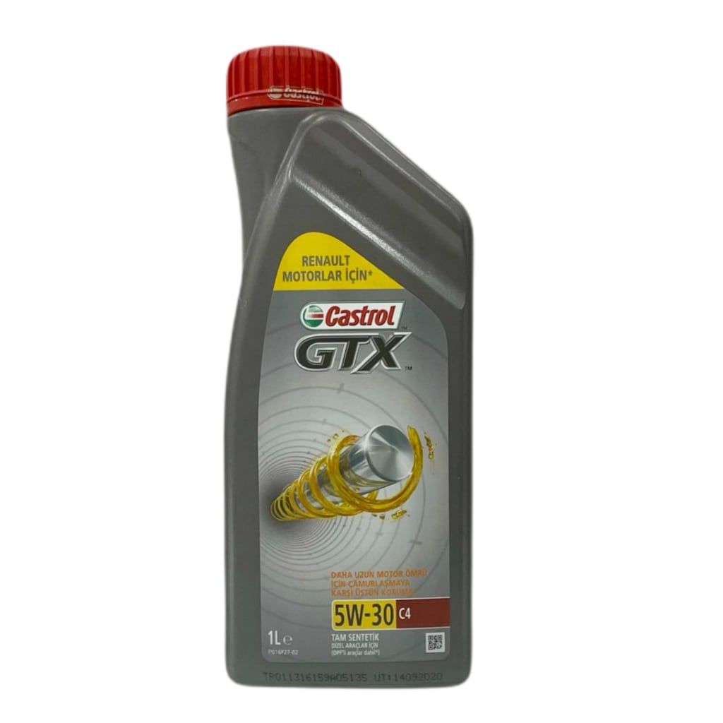 Castrol GTX 5W-30 C4 Tam Sentetik DPF Motor Yağı 1 L