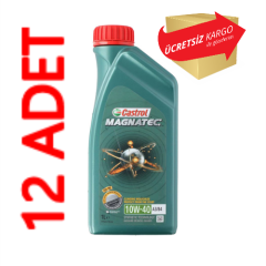 Castrol Magnatec 10W/40 A3/B4 1 Lt Benzinli Araçlar İçin 12 ADET