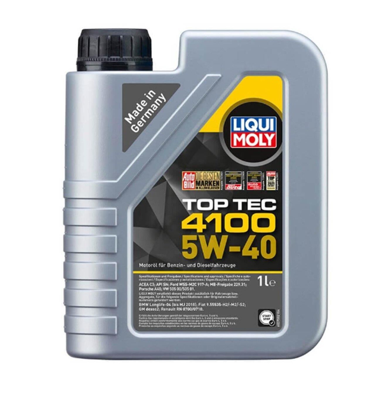 LIQUI MOLY 9510 TOP TEC 4100 5W-40 1 L