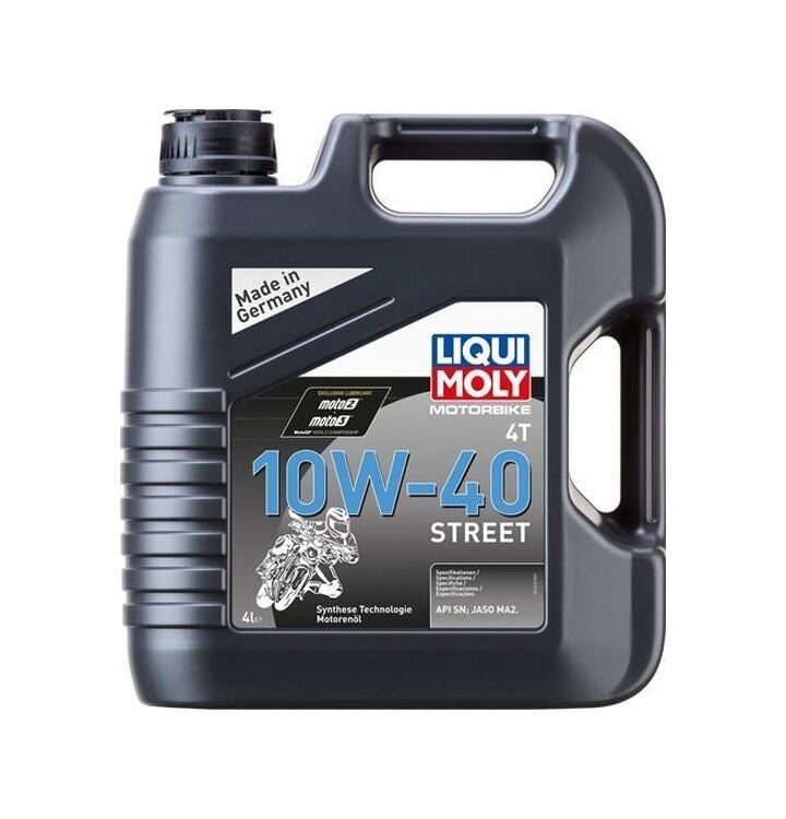 LIQUI MOLY 10W-40 4T Street 4 L Motosiklet Motor Yağı (1243) 4 L