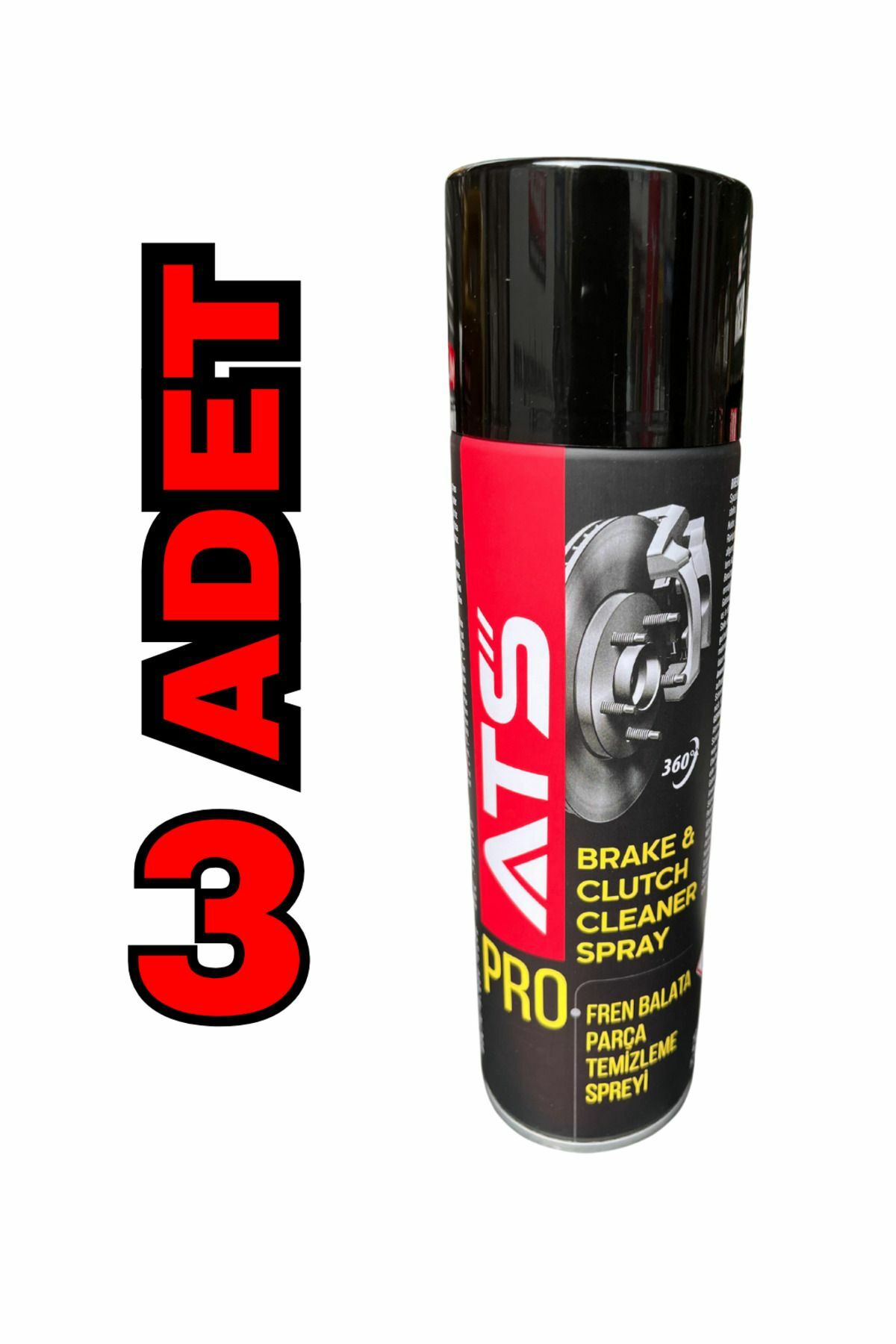 ATS Fren Balata Ve Parça Temizleme Spreyi 500ml (3 Adet)