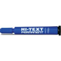 Hı-Text Permanent M. Kesik Uçlu Mavi 830Pc 12'li